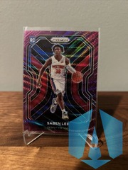 2020-21 Prizm Saben Lee Pink Wave Prizm Rookie RC #261